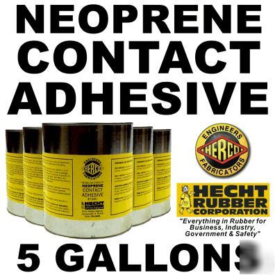 5 gallons neoprene rubber contact adhesive bonding glue
