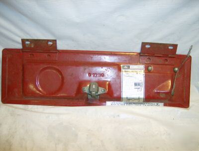 73-79 ford F100 F150 F250 F350 glove box door red