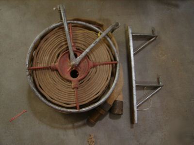 Seco fire hose , reel , mount wood working saw mill