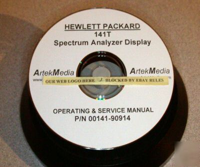 Hp 140T service & operating manual