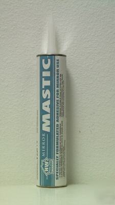 New lot of 12 tubes of hw mirror mastic - brand tubes 