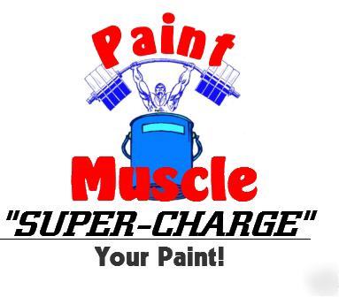 Paint muscle, paint additive, super strengthens paint 