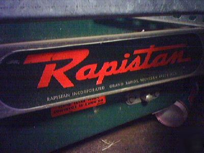 Rapistan motorized conveyor