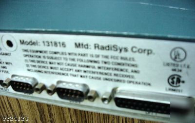Tektronix RIC386 instrument controller 131816 radisys
