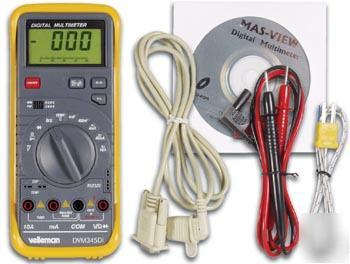 Velleman digital multimeters test equipment DVM345DI