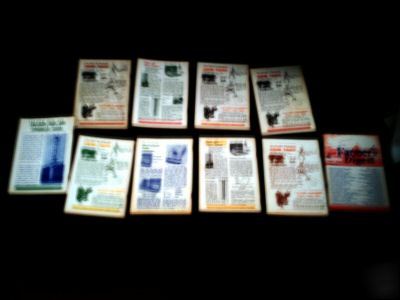 Lot of 10 old farmer's digest magazines (1966-1967)