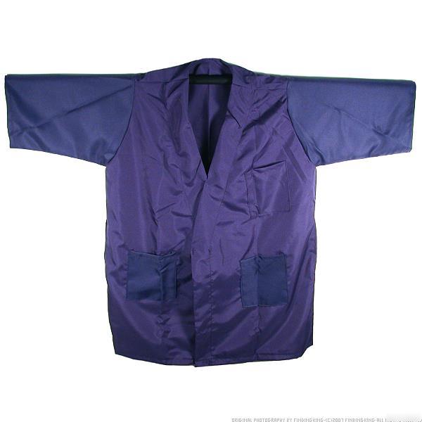 New shop apron coat work shirt workshop 2 large pockets 
