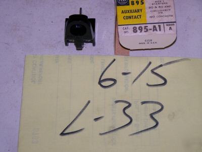 1 allen bradley auxiliary contact 1NO p/n: 895-A1