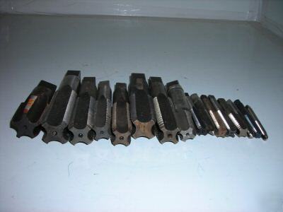 4# pounds used taps hss bottoming plug various sizes