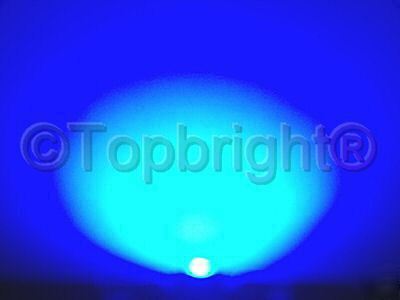 5 pc 1W prolight star high power blue led 20 lm