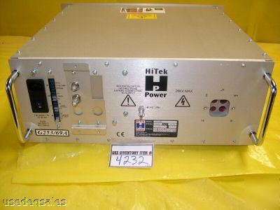 Hitek power supply G253/69A 26KV max