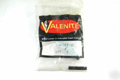 New 20 valenite 1-h-312-1C screws - unused surplus see