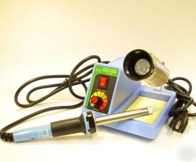New 70W temp. cont. solder station, soldering iron b- 