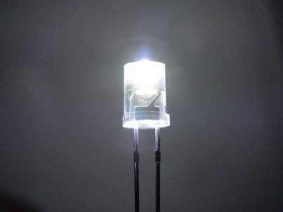 Unique 12VDC white inverted cone leds light strip kit