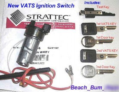 Vats ignition switch cadillac fleetwood 92 93 94 95 96