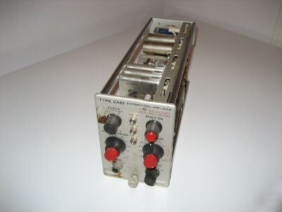Tektronix 2A61 differential ampifier plugin 560 series