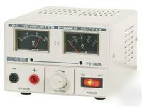 Velleman PS1502AU lab power supply 0-15V / 2A analog di