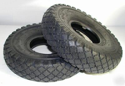 New 50 knobby tires size 10X3.00-4 ( 3.00-4 )( 260X85 )