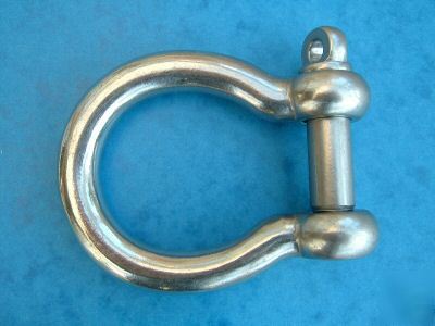 New brand 10MM stainless steel 316 bow shackles