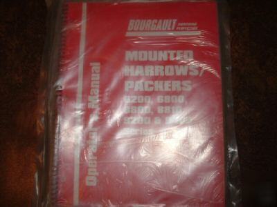 Operator's manual, bourgault 9200 chisel plow, harrows