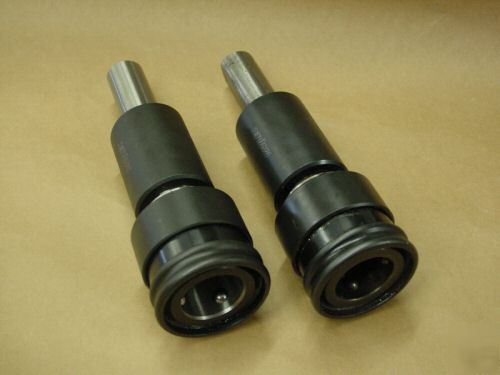 2 parlec quick change tapping attachment & 9 adapters