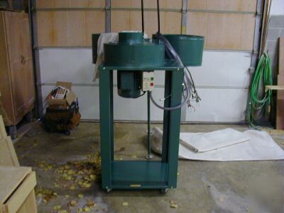 5HP grizzly idustrial dust collector model G5954 - used