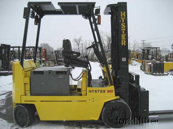 Hyster electric 10,000LB forklift lifttruck