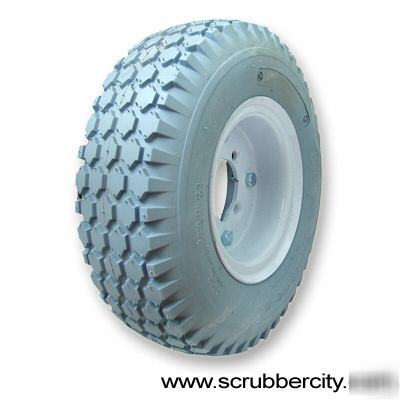 SC42002 foam filled wheel 4.10/3.50-5 tennant scrubber