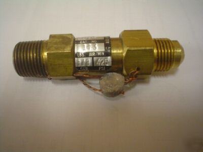 Superior pressure relief valve.3/8