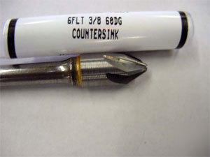 Usa multi six flt carbide countersink 3/8