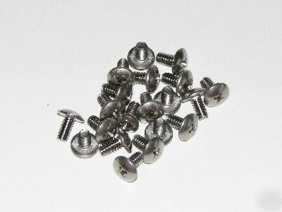 20 of ss phillips screws truss head #10-32 x 3/8