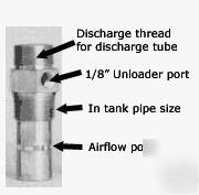 New brand air compressor intank check valve 1/2X1/2NPT