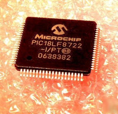 PIC18LF8722 80 pin microcontroller 128K flash 40MHZ (2)