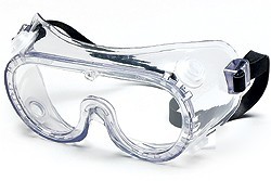 Protective goggles chemical splash