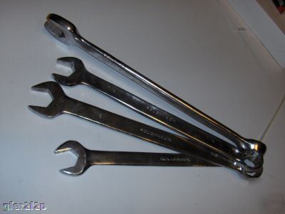 Roughneck large combo wrenches (4 wrenches)