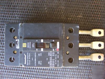 Square d powerpact KDL32200 200 amp main breaker 