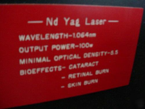 (4) jec yag laser welder & engraver 300W/50W/150W/100W 