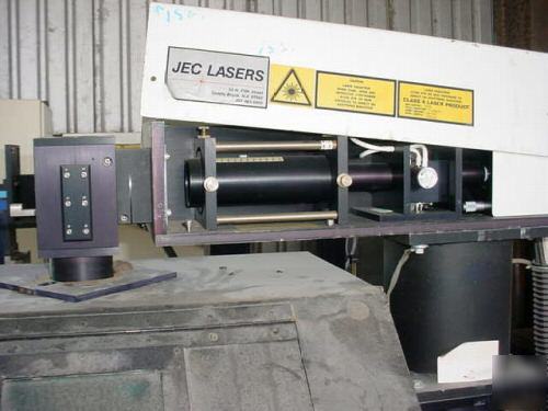 (4) jec yag laser welder & engraver 300W/50W/150W/100W 