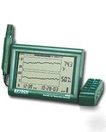 Extech RH520 humidity + temp chart recorder datalogger