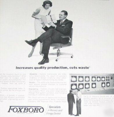 Foxboro process control equipment-warren papers-1963 ad