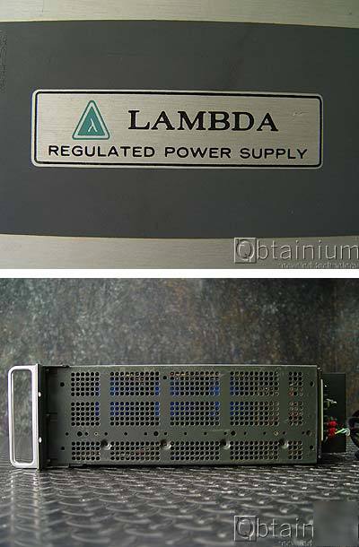 Lambda LK351-fm regulated power supply 0-36VDC 25A