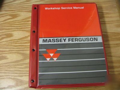 Massey ferguson 200 series service manual 1986 & later