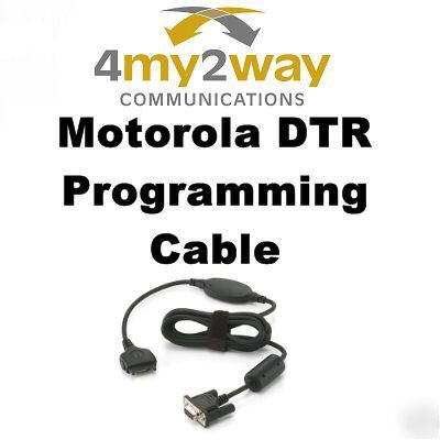 Motorola DTR550/650 pc programming serial cable cps/rss