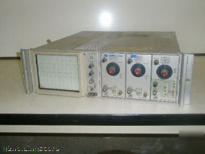 Tektronix 5110 oscilloscope with (2) 5A15N + (1) 5B10N