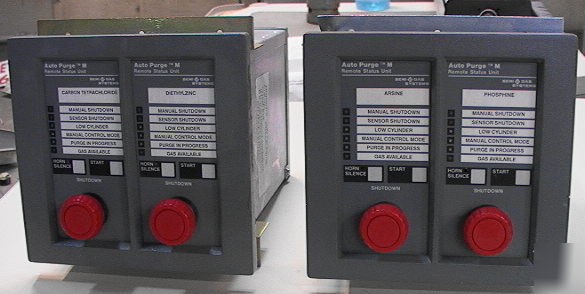 Semi gas systems auto purge m remote status units toxic