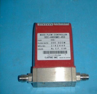 Stec sec-4400 4400MC-453 mass flow controller 