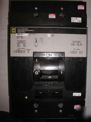 Square d MHP36400 circuit breaker 400 amp 3 pole 600 v