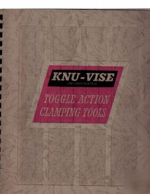 1942 knu-vise toggle action clamping tools catalog