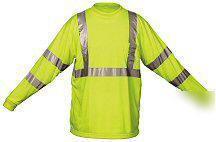 Ansi osha class 3 iii 2 ii safety shirt vest lime med
