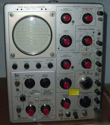 Tektronix 545A plugin oscilloscope dc-30MHZ #28252